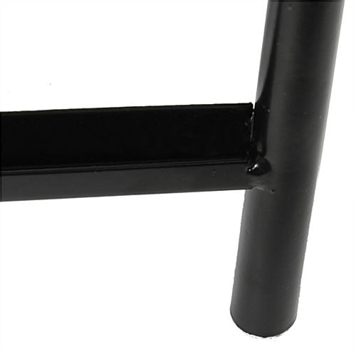 Double-Sided Cheap Metal Sidewalk Sign With A Black Finish