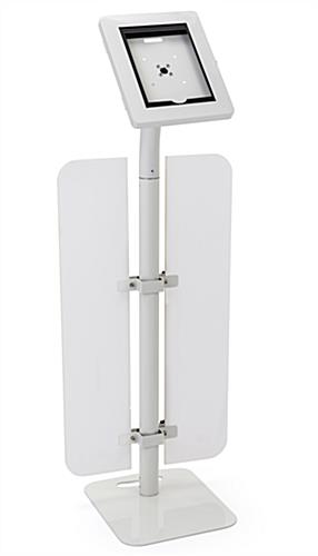 iPad display stand with foam board graphics that can be customized
