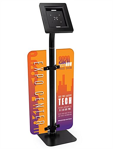  Double sided tablet stand graphics