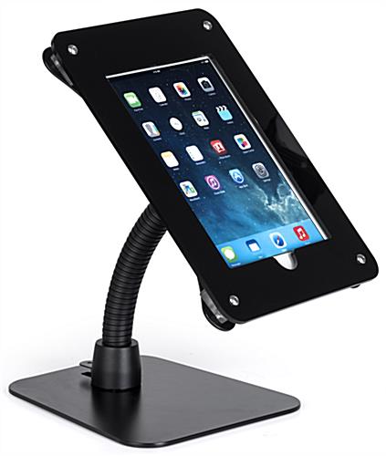 Multi-configuration mount for iPad/tablet with exposed headphone jack