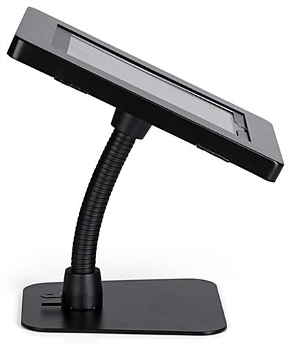 iPad anti-theft tablet stand holder with gooseneck arm