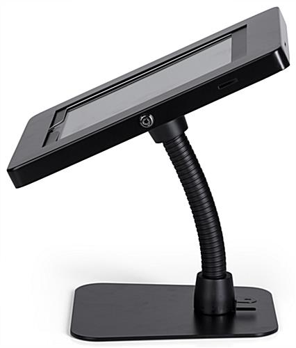 iPad anti-theft tablet stand holder with lock