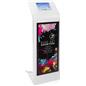Graphic LED light box iPad stand with full color artwork