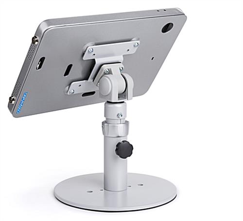 Countertop iPad Pro tablet holder adjustment knob