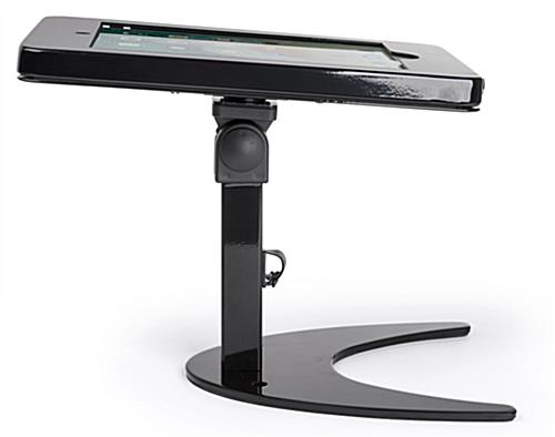 Countertop iPad Pro locking tablet enclosure with slim profile