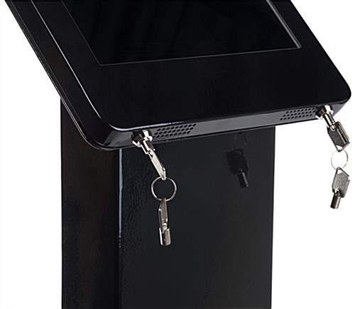 Locking Promotional iPad Pro Kiosk
