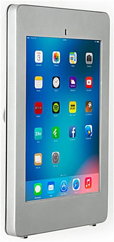 Silver iPad Pro Wall Enclosure