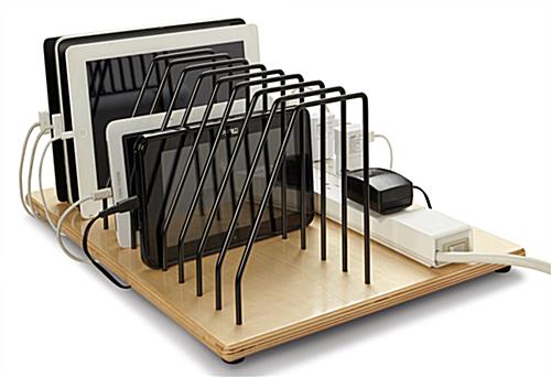 Desktop Tablet Charging Station with Protective Feet