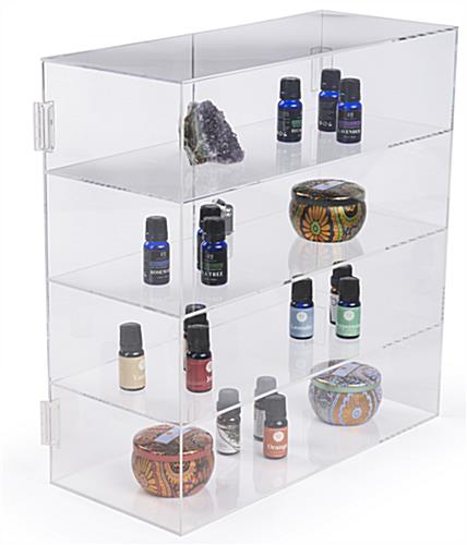 Acrylic Display Cabinet With Lock - Rectangular Locking Clear Acrylic  Display Case