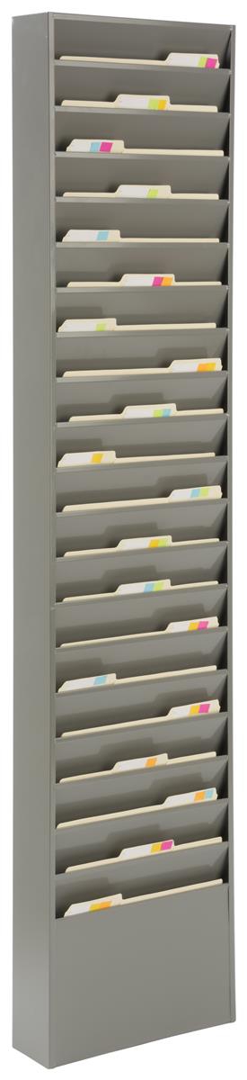 Wall Mounted File Organizer | Metal Filing System