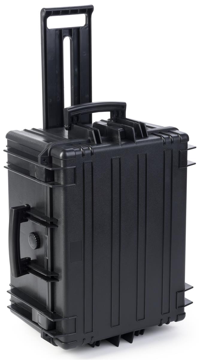 Rolling Equipment Case Customizable DieCut Foam