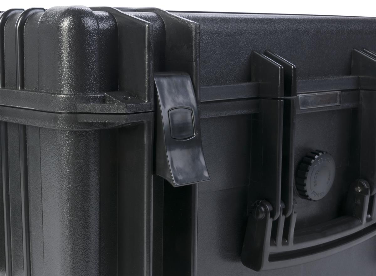 Rolling Equipment Case Customizable DieCut Foam