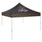 Branded pop up canopy with high quality printing on all sides