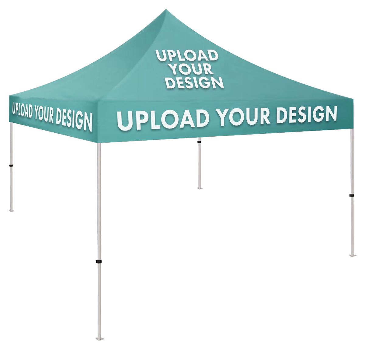 Branded pop up canopy with full color printing