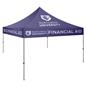 10 x 10 custom event tent with collapsible design