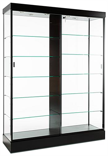 These Display Cabinets Can Complete The, Sliding Door Display Case