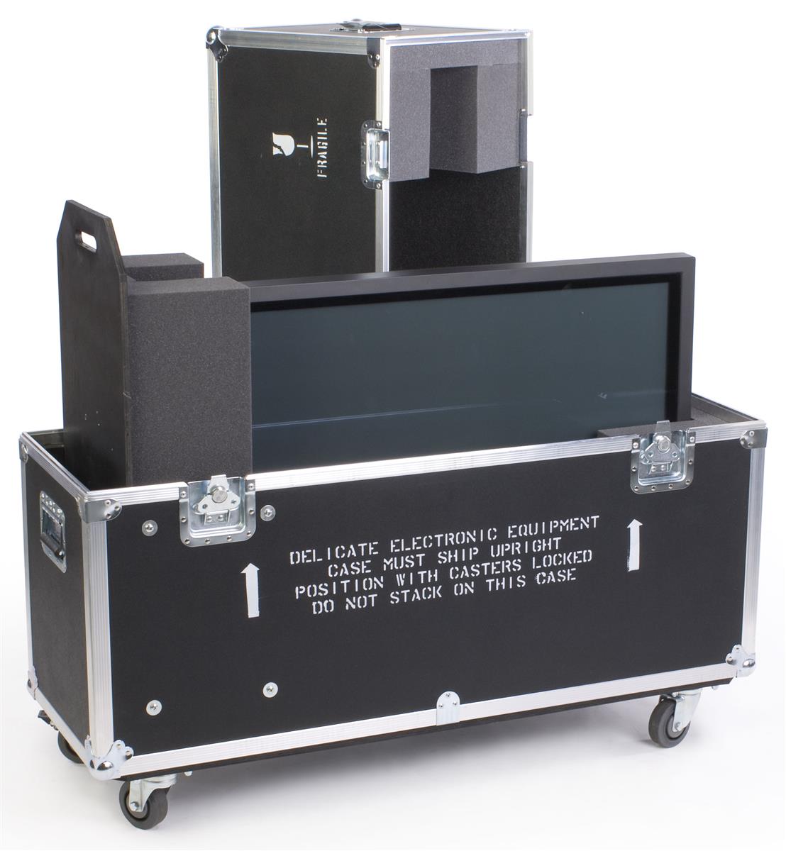 LCD Case | Foam-Lined Portable TV Container | Displays2Go