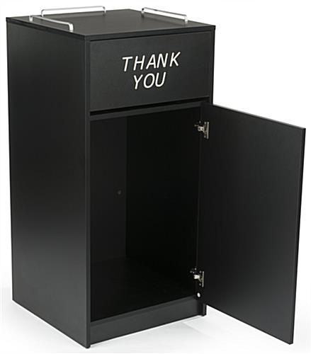Thank You Restaurant Receptacle, 18mm Thick Melamine