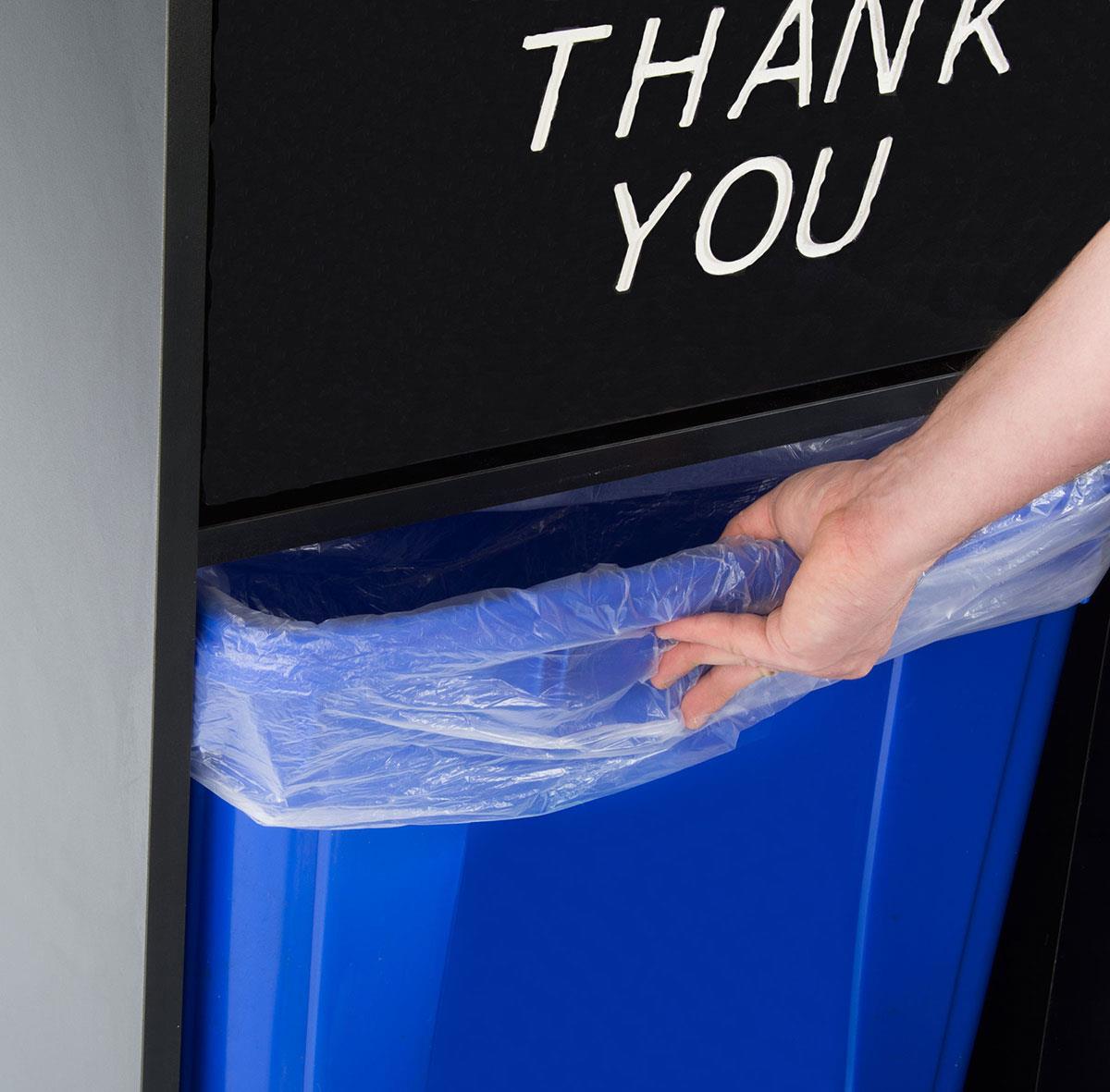 Thank You Trash Can Fits Most 36 Gallon Receptacles
