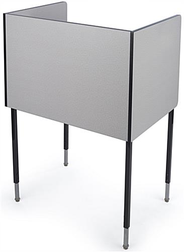 Back View of Work Carrel