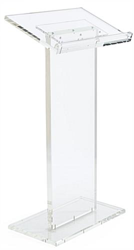 Acrylic Lectern Podium Ships Knocked Down for Cheap Shipping