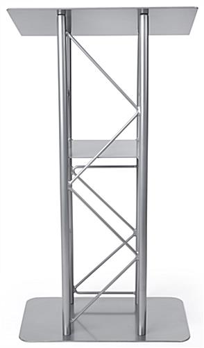 Truss lectern with industrial look