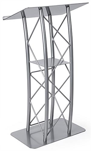 Truss lectern with contemporary design