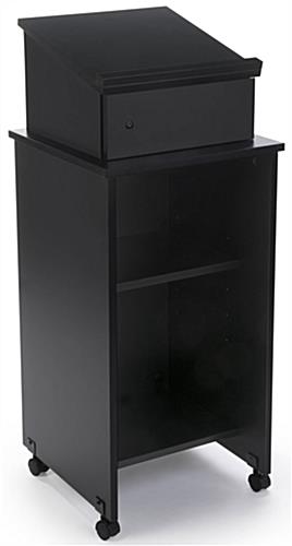 Back of Mobile Podium