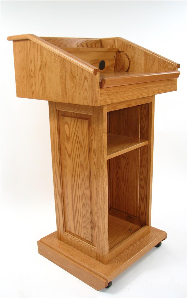Solid Wood Podium | Convertible Lectern