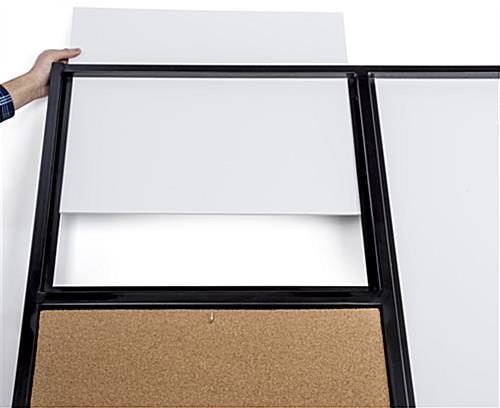 Custom Leaning Wall Merchandise Display Rack with Top Loading Graphics