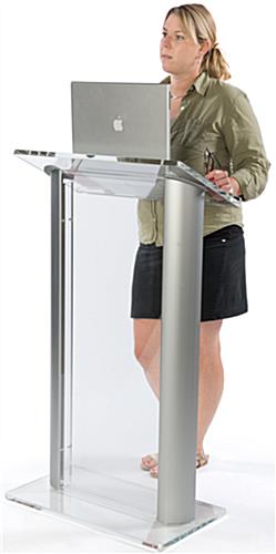 48" tall acrylic podium