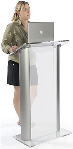 Frosted Plastic Lectern for Schools