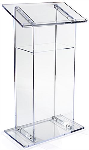 Traditional Acrylic Lectern With Low Shipping Costs!