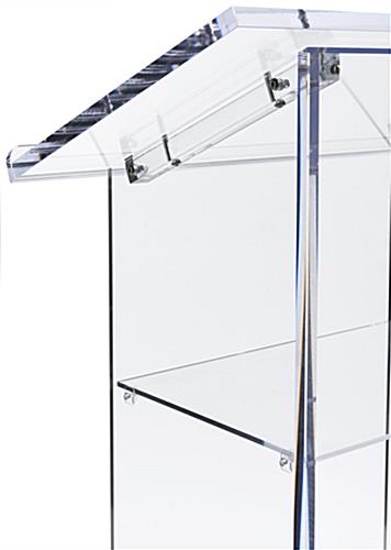 Acrylic Lectern with Knock Down Design