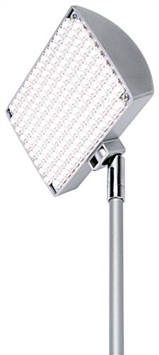 Clamp on LED spotlight with 90° Vertical and 270° Horizontal Head Swivel Motion