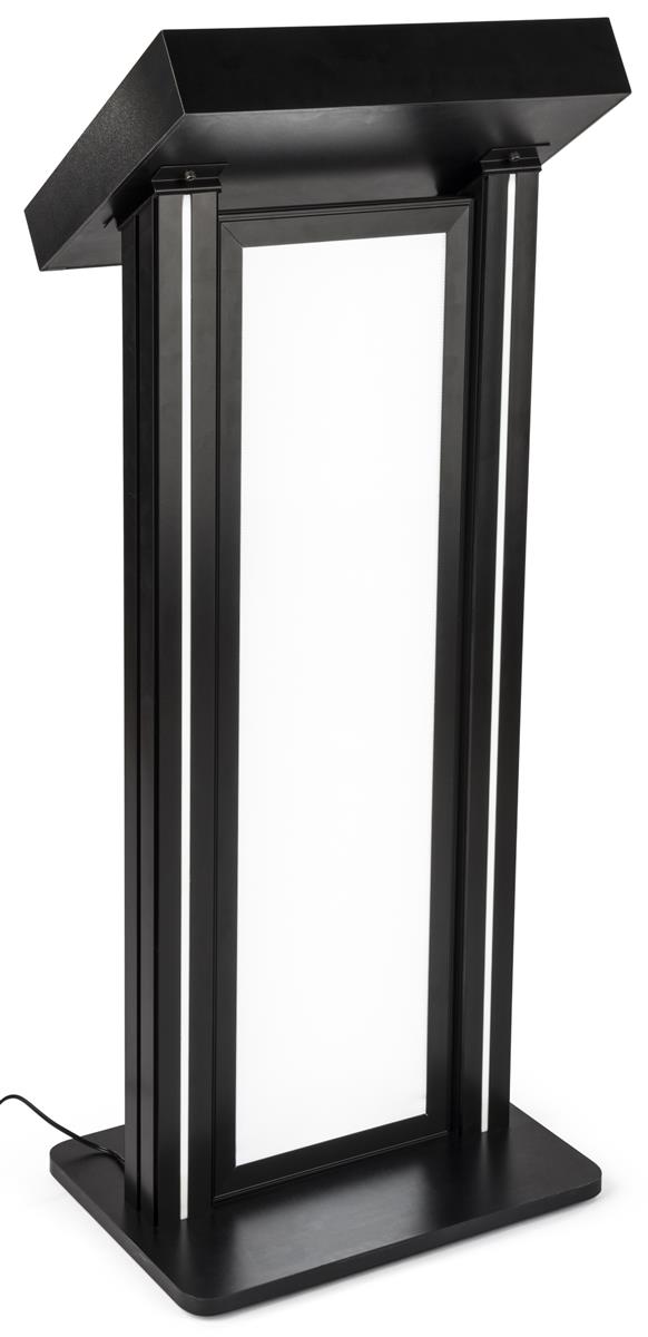 LED Podium Illuminated Front Panel