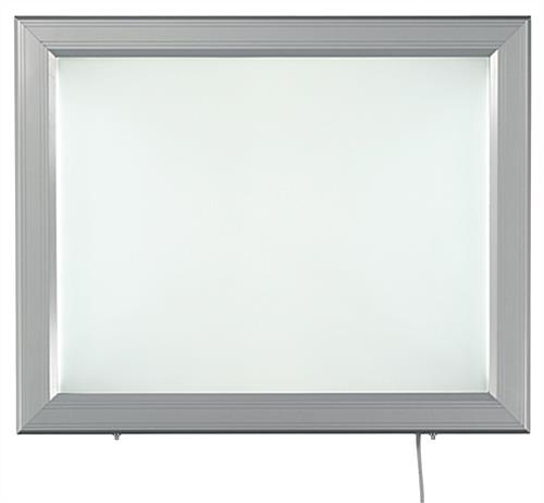 Energy-Efficient Swing-Open LED Poster Frame