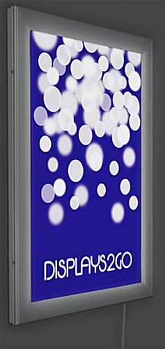 24" x 36" LED Outdoor Light Box with Backlit Silkscreen Panel