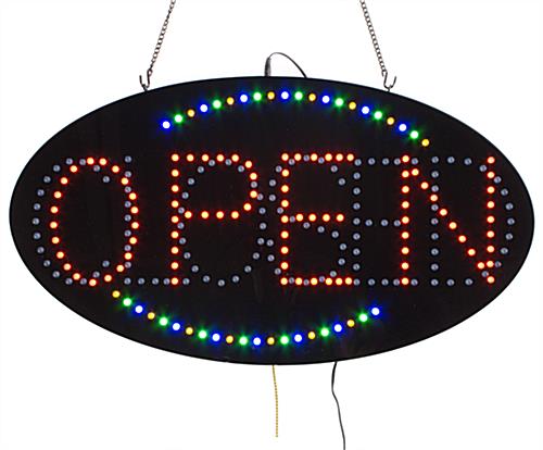 Open LED Signs: Last Up To 100,000 Hours