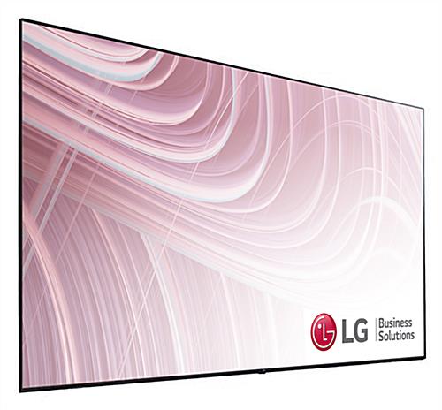 86 inch 4K Ultra HD TV with advertising software LG SuperSign