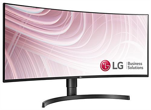34” ultrawide curved monitor with 21:9 display