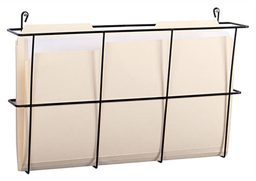 Cubicle Wall File Included Hooks For Placing Over Workstation Partitions