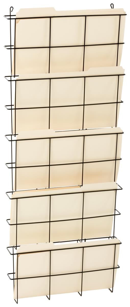 Legal Size Wire Wall File Hanging Or Mounting - Wall File Holder Organizer
