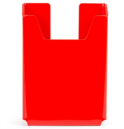 lightweight and portable acrylic flyer holder 