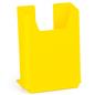 Yellow acrylic flyer holders
