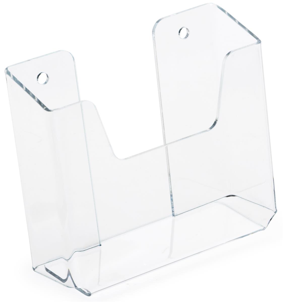4x9 Clear Acrylic Wall-Mount Brochure Holder Lot of 20  DS-LHW-M141-20 