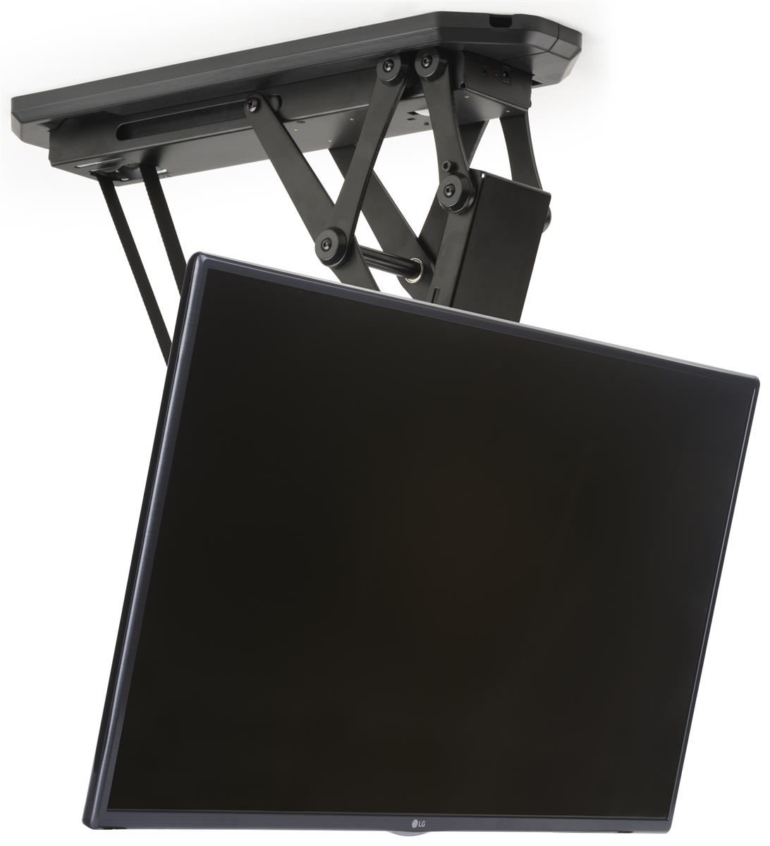 Motorized Drop Down TV Mount | Control Included
