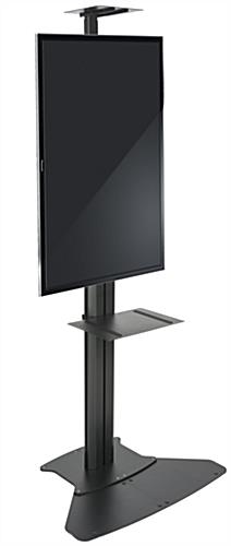 Floor Standing TV Stand With Power Supply, Portrait or Landscape View