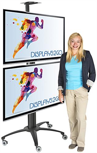 TV Stand with Storage Container, VESA Compliant
