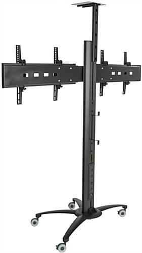 Industrial TV Stand with Case & Cable Management
